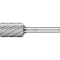 Pferd Carbide Bur - Cylind. (end cut), OMNI cut - 5/8" x 1" x 1/4" Shank - SB-6 28032 - alternate 1